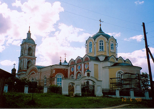 Погост Голенково. Никольская церковь
