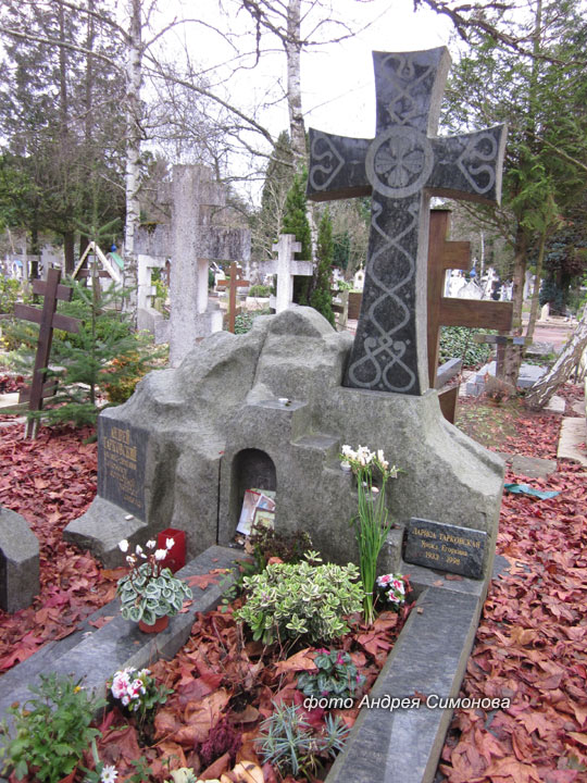 Фото могилы Тарковского
