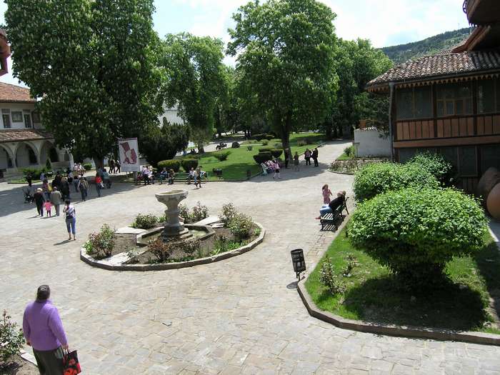 Вид во двор Ханского дворца, фото Анны Косовой