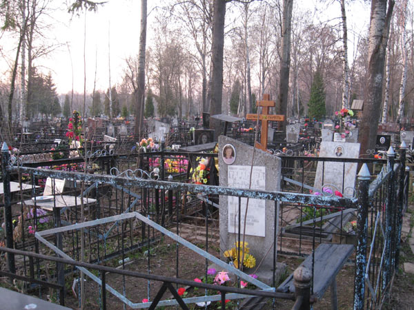 Клинское городское кладбище, фото Двамала