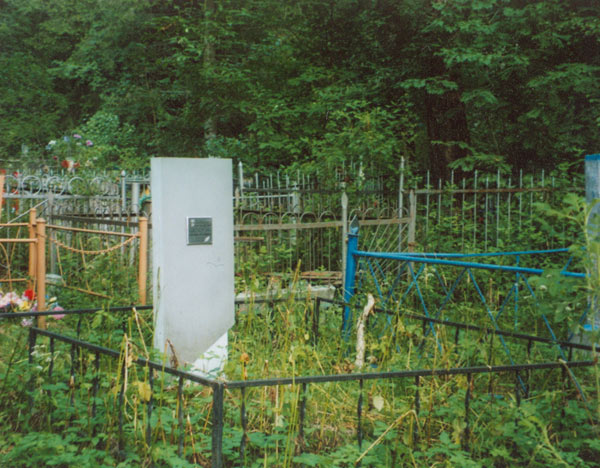 Могила А.К.Шелепеня, Сулажгорское кладбище, 1 участок, фото Петра Устинова