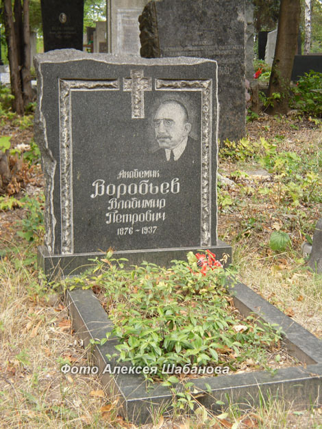 Могила Владимира Воробьёва, фото Алексея Шабанова