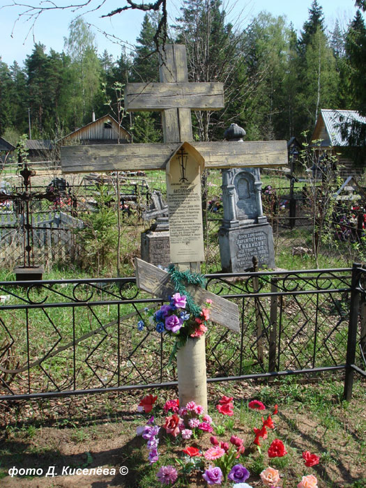 Могила блаженного старца Василиска (1790-1863), фото Дмитрия Киселева