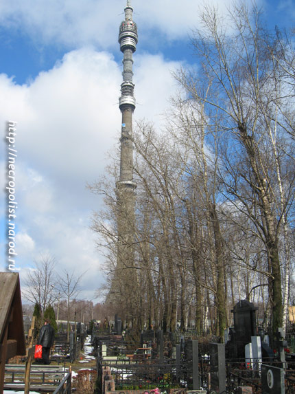 Останкинское кладбище, фото Двамала