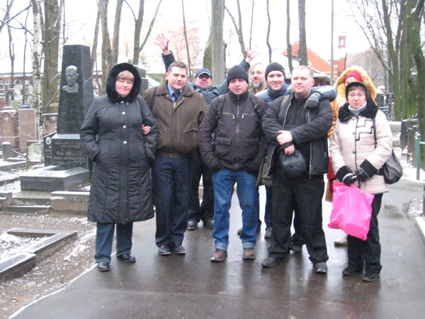 Введенское кладбище, 5 декабря 2009 г.  