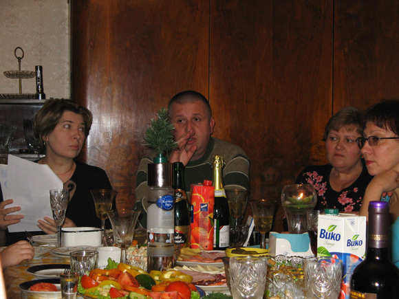 Новогодняя встреча 6 января 2010 г.