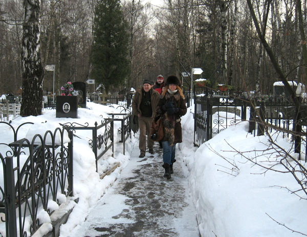 Кузьминское кладбище, 6 марта 2010 г.