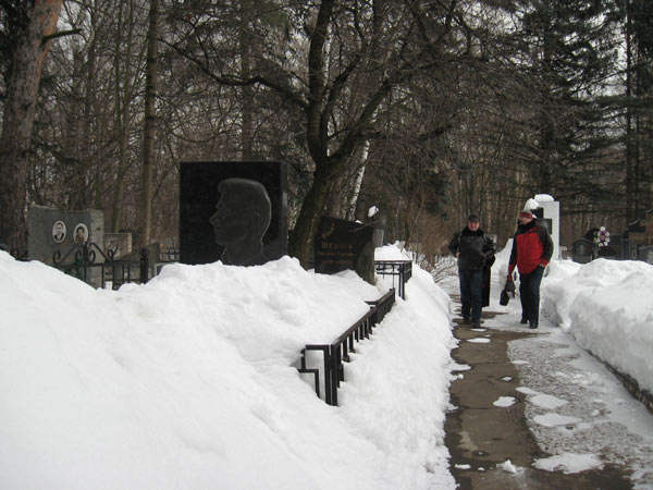 Кузьминское кладбище, 6 марта 2010 г.