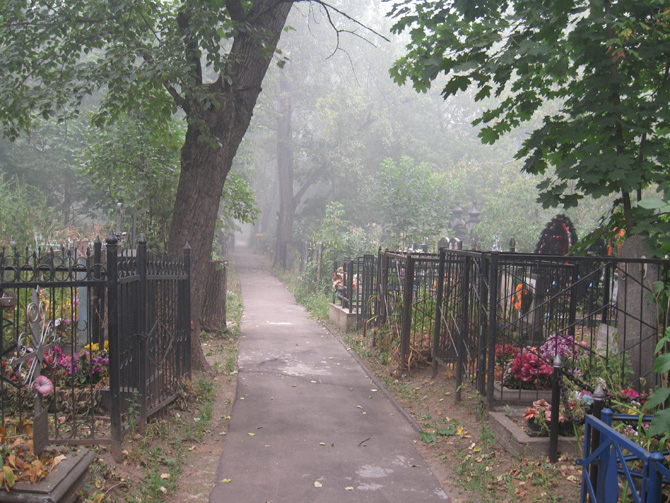 Калитниковское кладбище, 7 августа 2010 г.