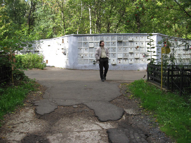 Востряковское кладбище, 4 сентября 2010 г.